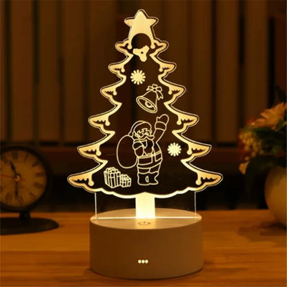 Romantic Love 3D Acrylic Led Lamp for Home Children'S Night Light Table Lamp Birthday Party Decor Valentine'S Day Bedside Lamp